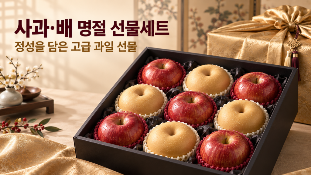 명절 혼합 과일선물세트 사과·배 추석 설날 선물 제품 이미지